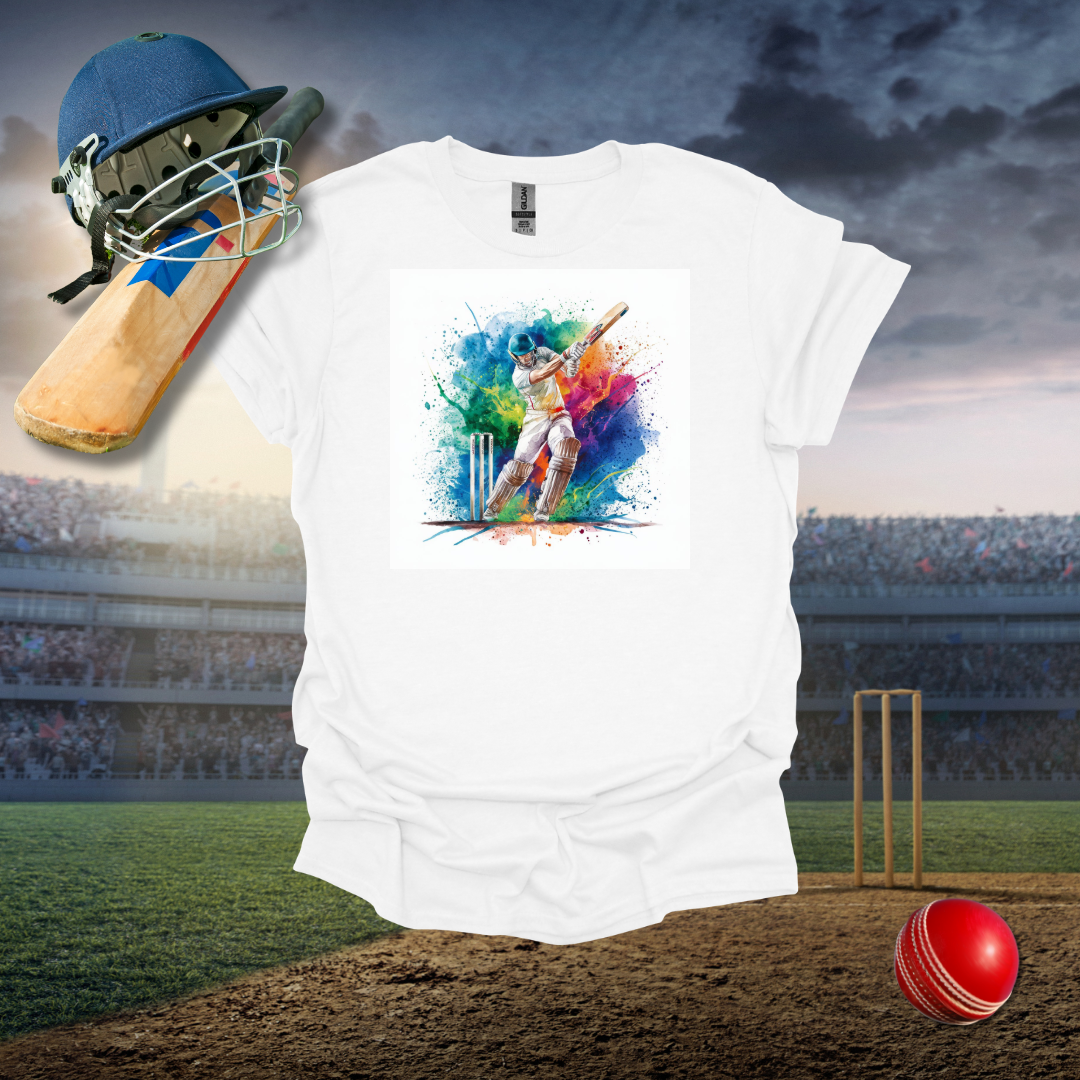 Colour Splash Batsmen T-Shirt