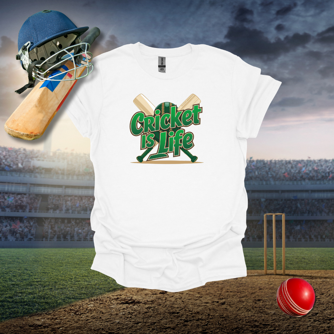 Cricket is Life T-Shirt