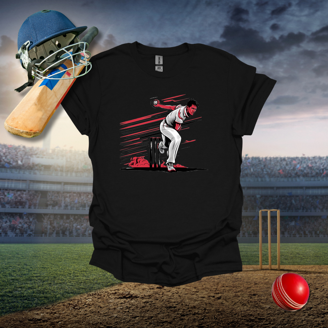 Left Arm Bowler T-Shirt