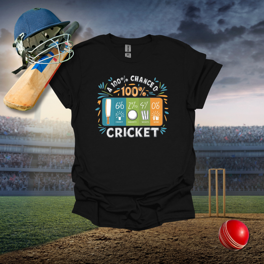 Forecast 100% Cricket T-Shirt