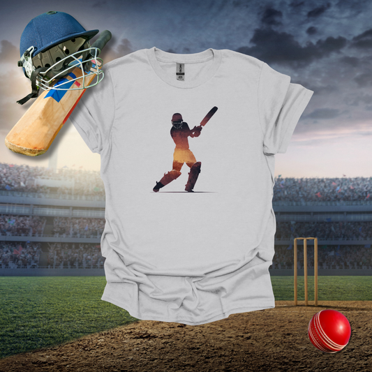 Orange Sunset Batsman T-Shirt