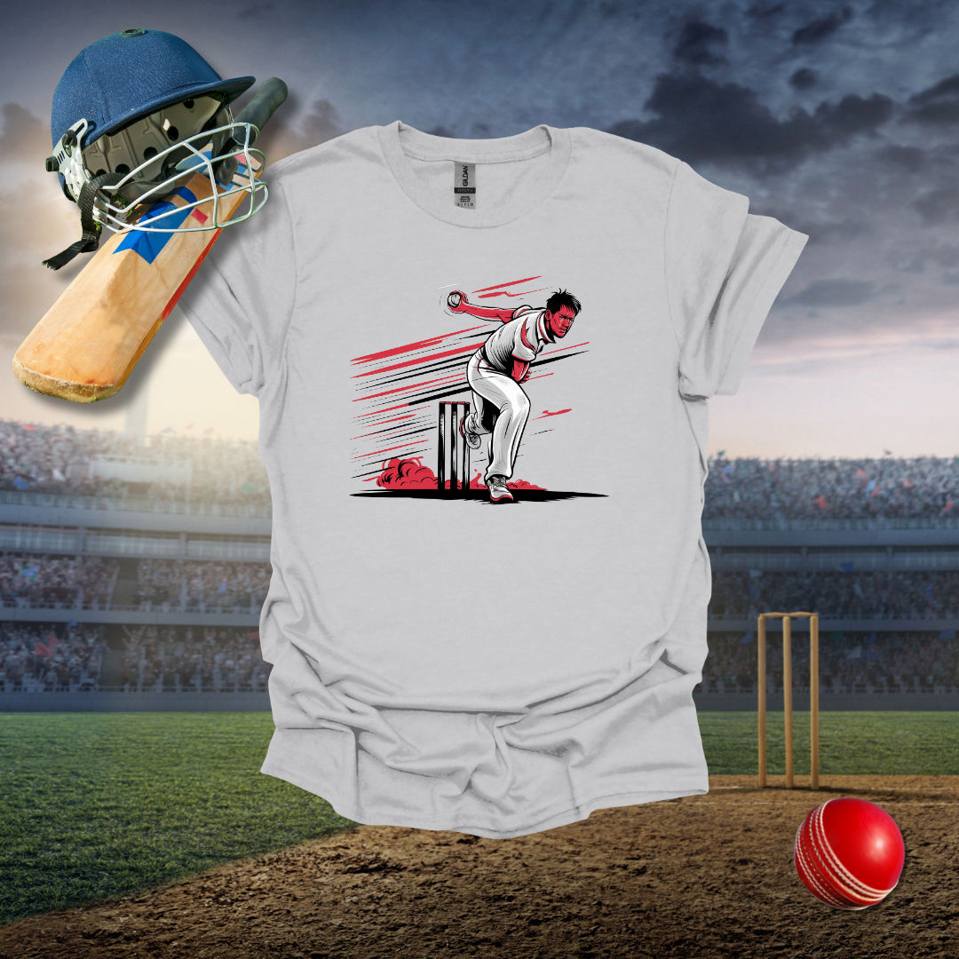 Left Arm Bowler T-Shirt