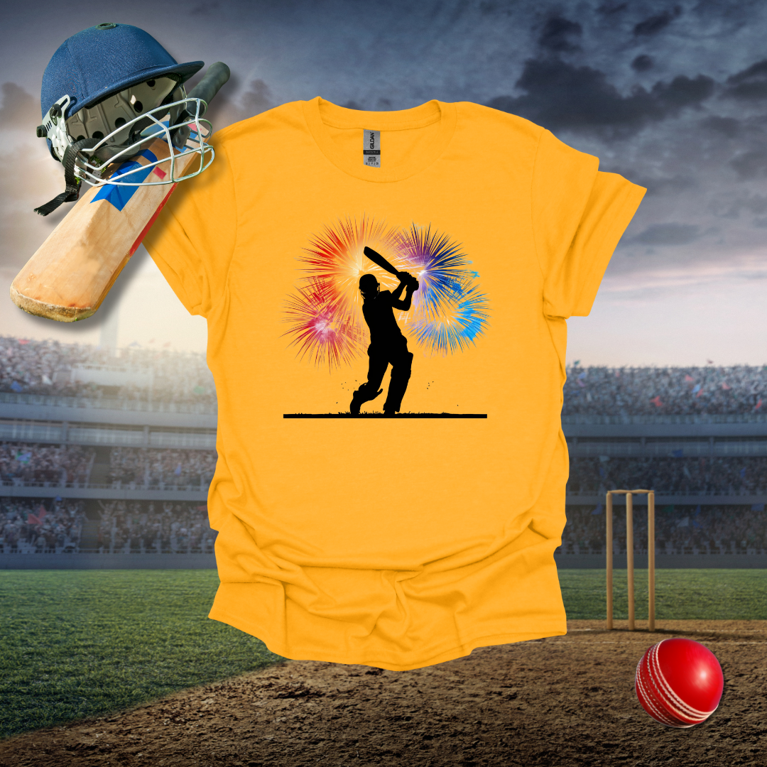 Batting Fireworks T-Shirt