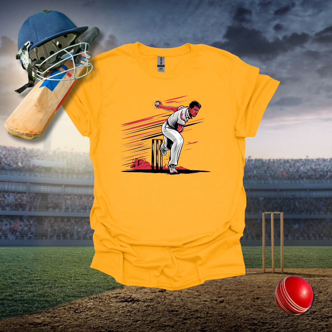 Left Arm Bowler T-Shirt