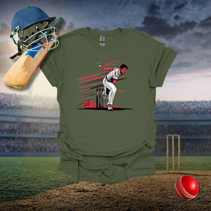 Left Arm Bowler T-Shirt