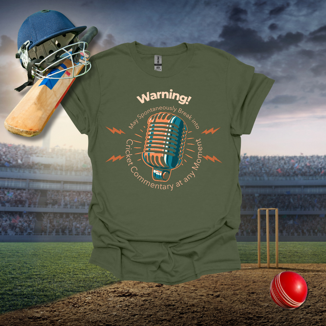 Commentary Warning T-Shirt