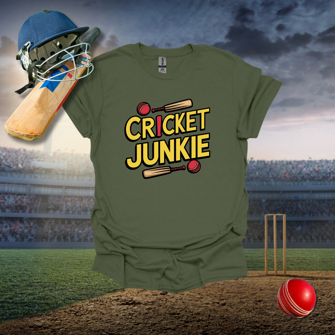 Cricket Junkie T-Shirt