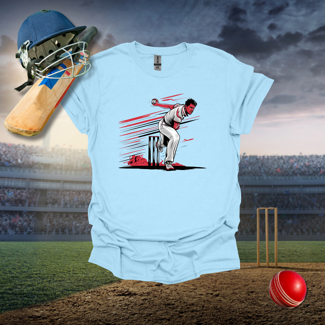 Left Arm Bowler T-Shirt
