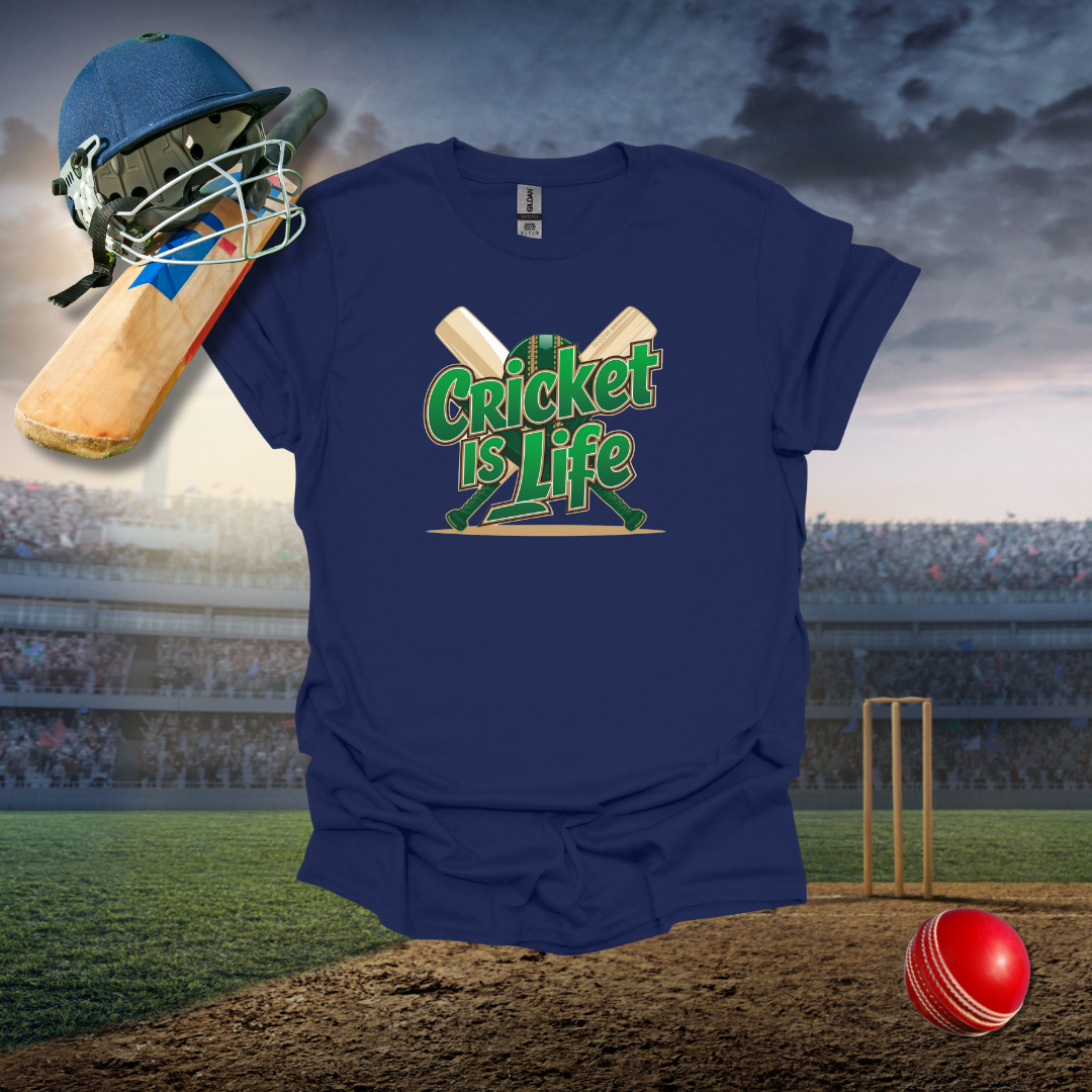 Cricket is Life T-Shirt